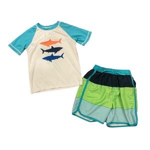 Wonder Nation Swimming Shirt and Shorts